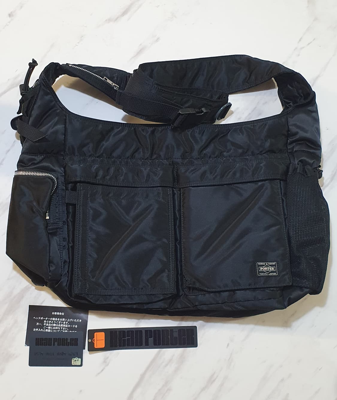 헤드 포터 탱커 나인 9 숄더백 블랙 판매 상품이미지10