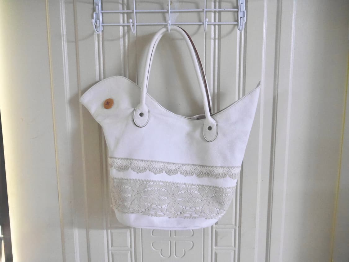 Leather bird tote bag 상품이미지2