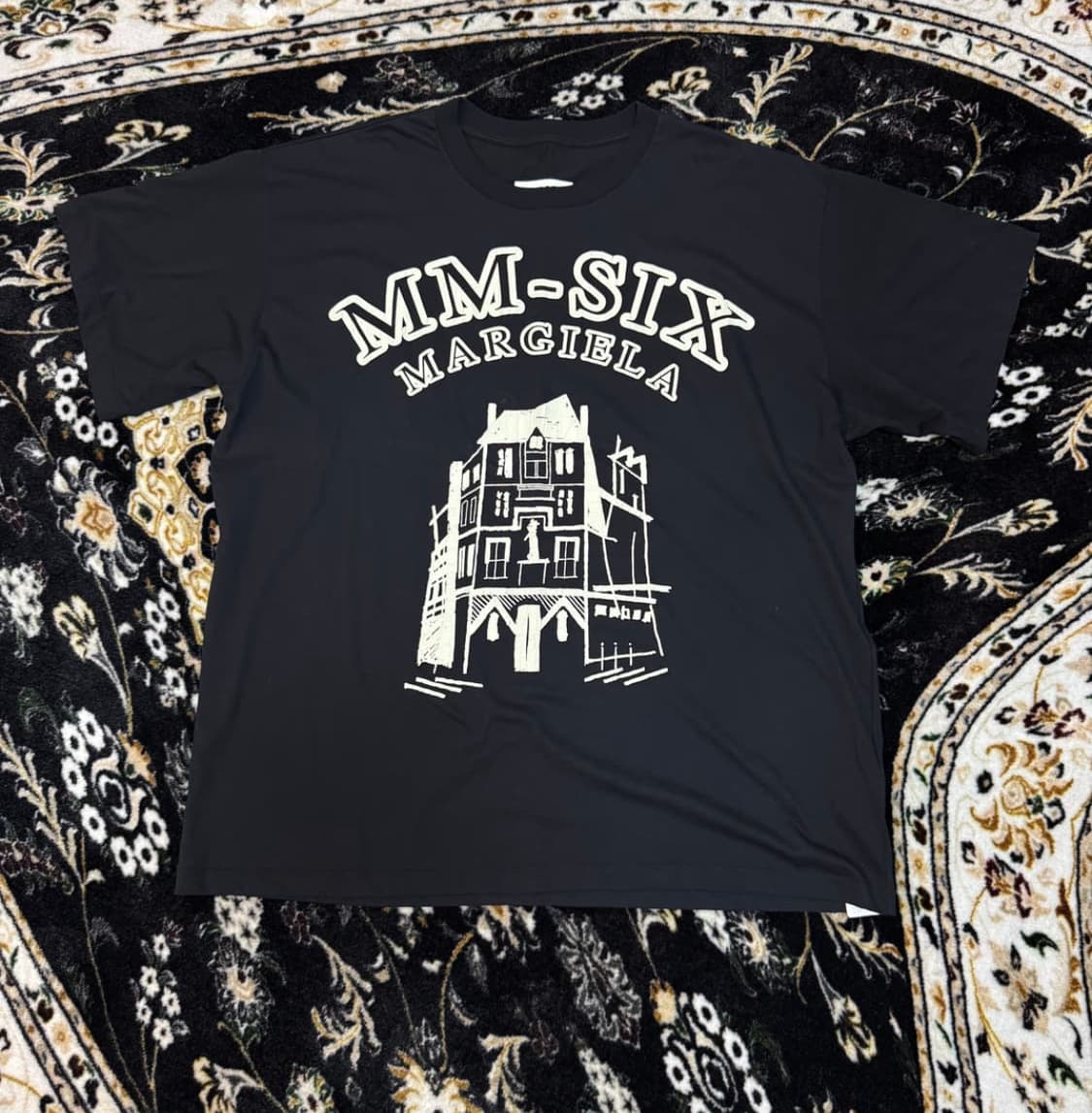 메종 마르지엘라 Madison margiela 하우스 프린팅 반팔 상품이미지1
