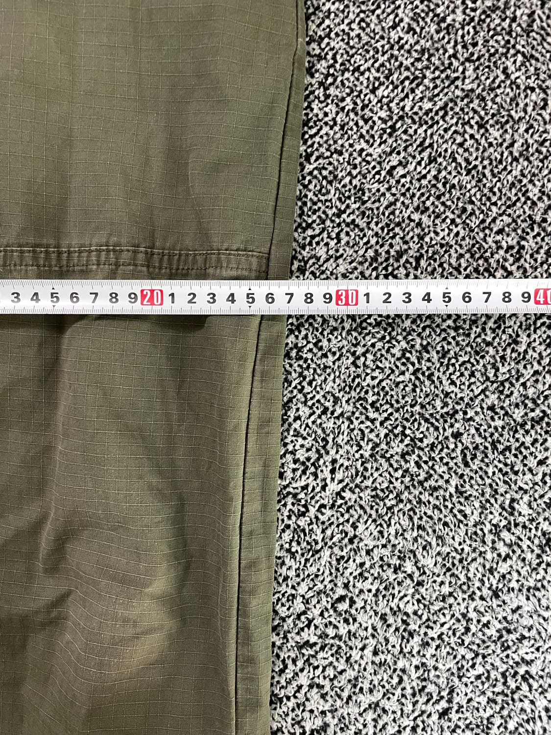 빈티지9. 칼하트 더블니 패치 조거 팬츠 워크팬츠 바지 카키 상품이미지6