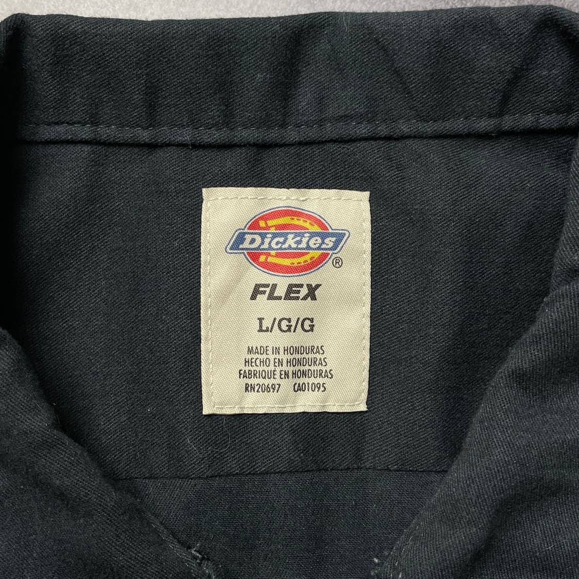 DICKIES 00s 디키즈 빈티지 블랙 플랩포켓 워크 셔츠 A01069 상품이미지9