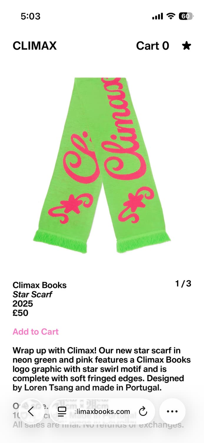 climax books 머플러 상품이미지3