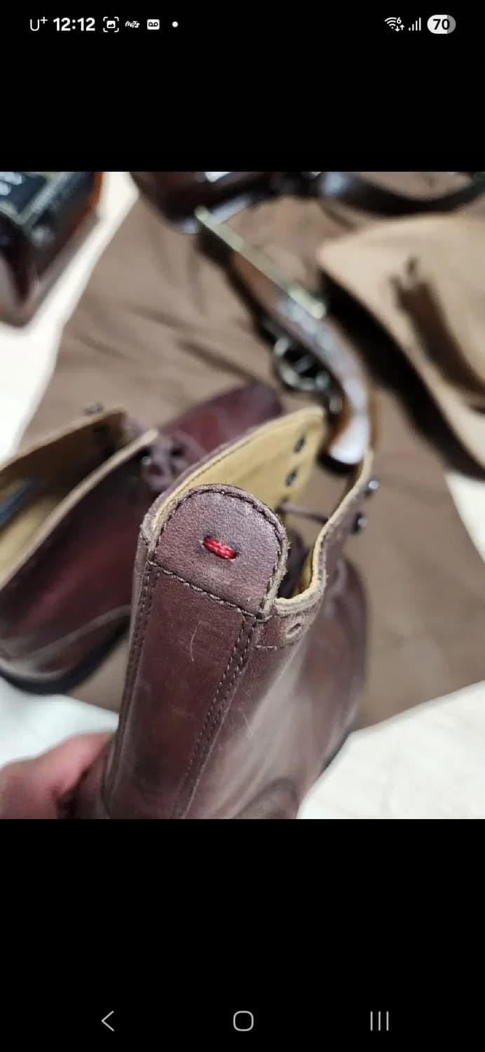 (새상품)COLE HAAN 브로그 윙팁 부츠 워커 서비스 구두 루나 콜한 상품이미지8