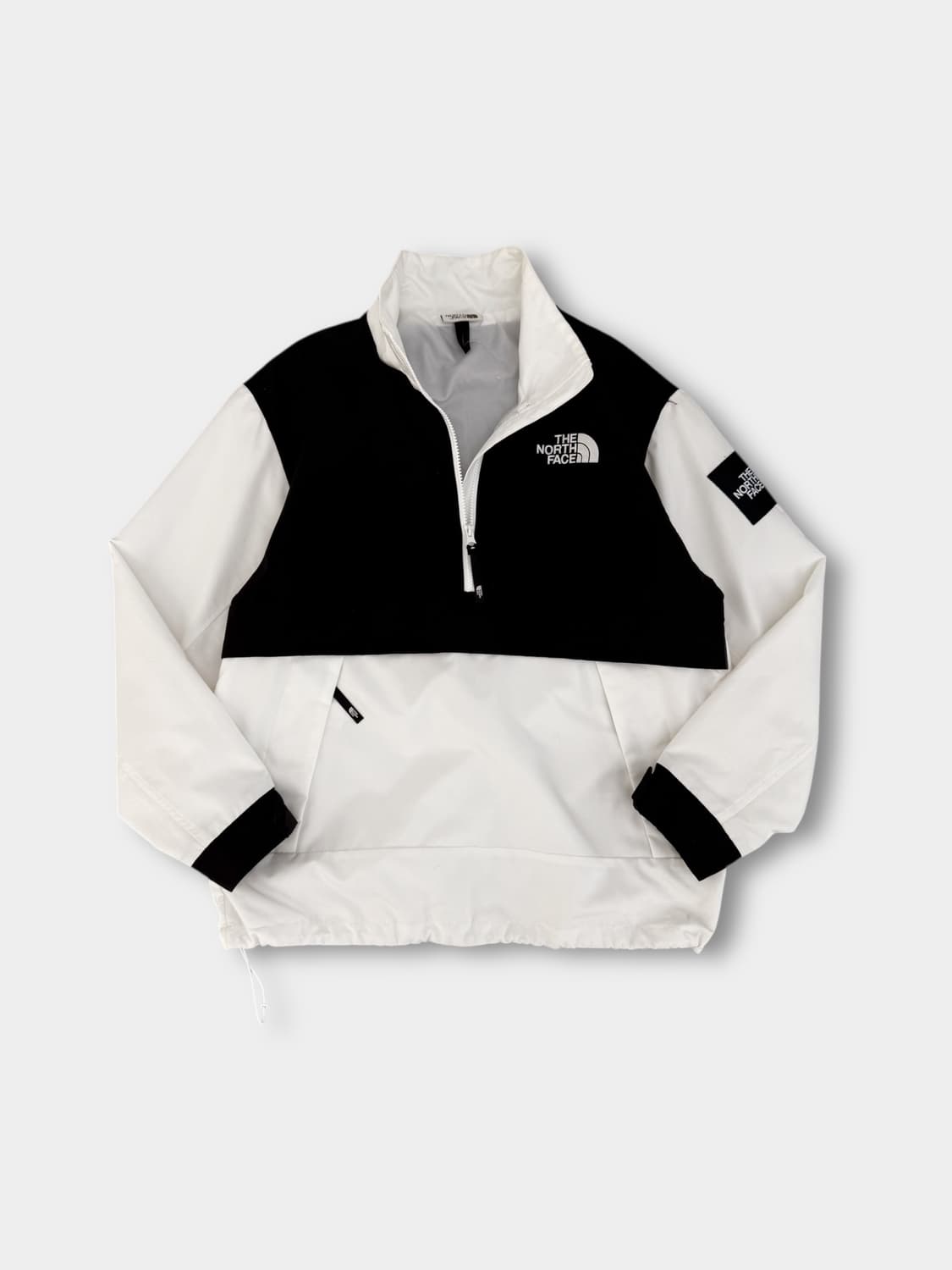 노스페이스 루즈핏 올레마 화이트 하프집 아노락 자켓 상품이미지3