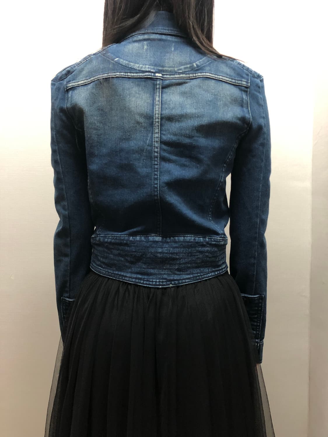 빈티지 데님 펑크 자켓 상품이미지7