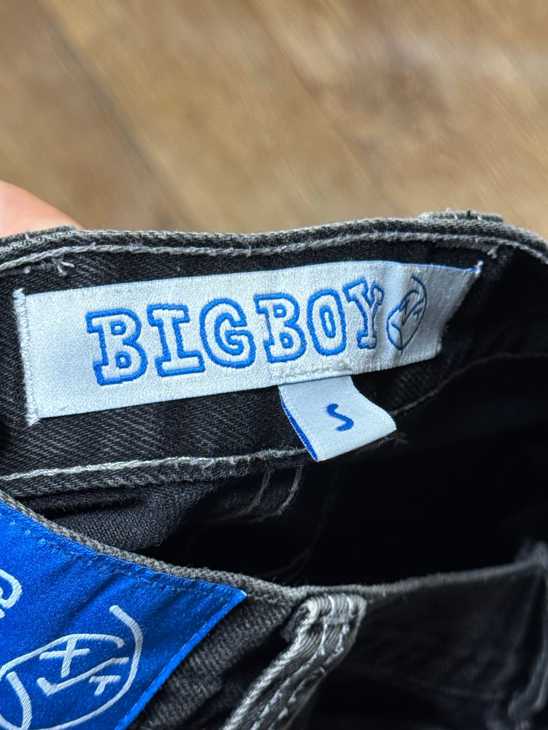 폴라스케이트 빅보이팬츠 실버블랙s 상품이미지1