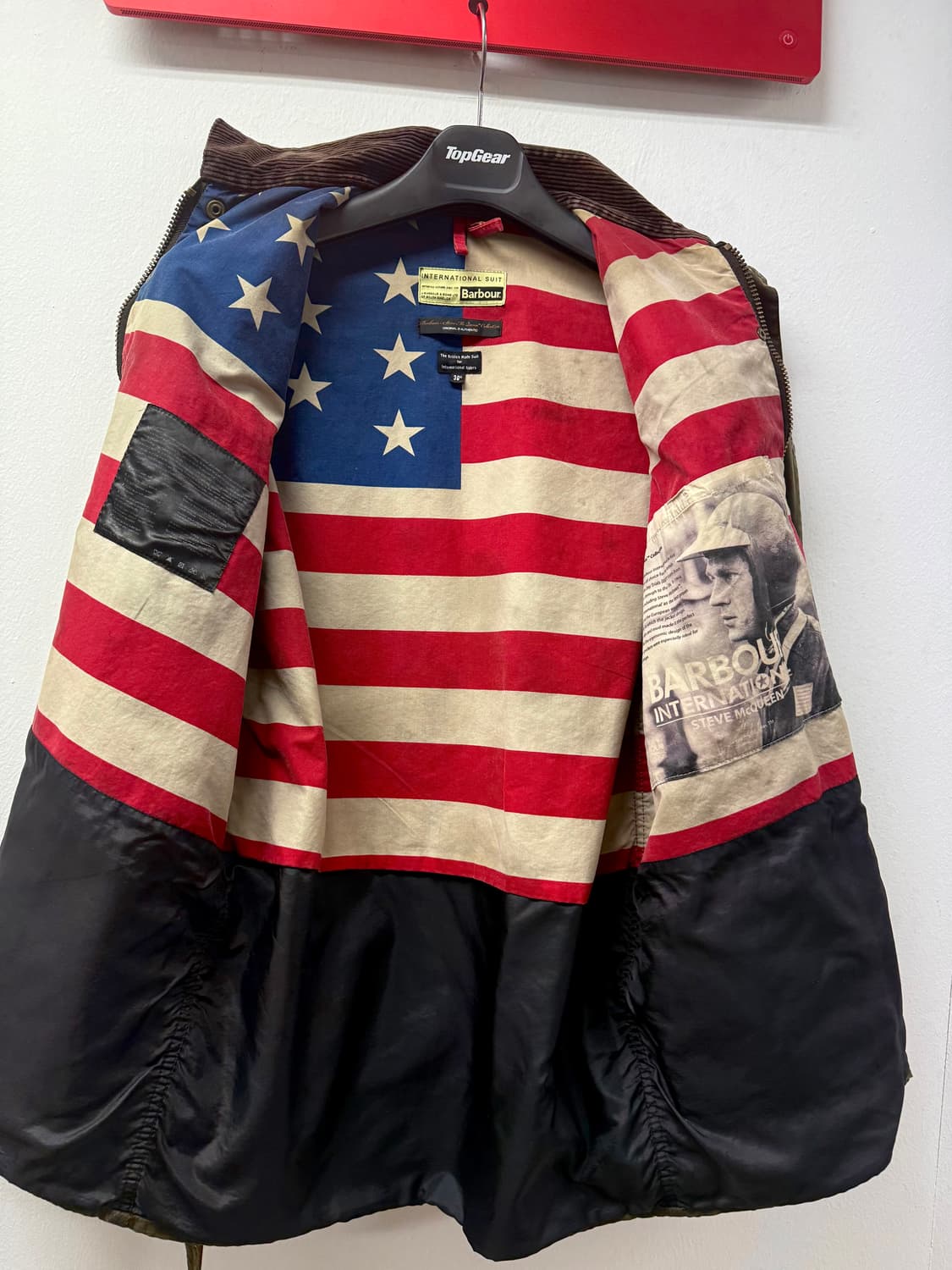 바버 인터네셔널 렉스턴 스티브맥퀸 올리브 팝니다 상품이미지6