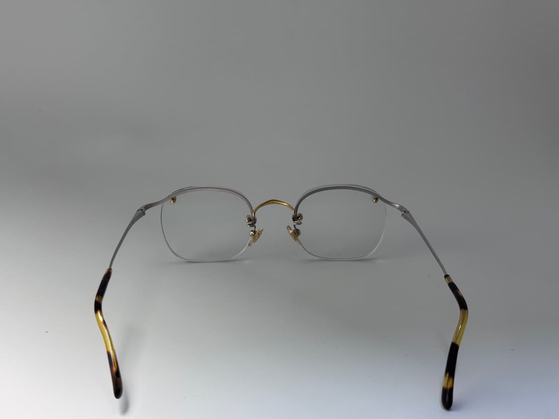 백산안경 티탄 투포인트 무테 안경 0067 상품이미지6