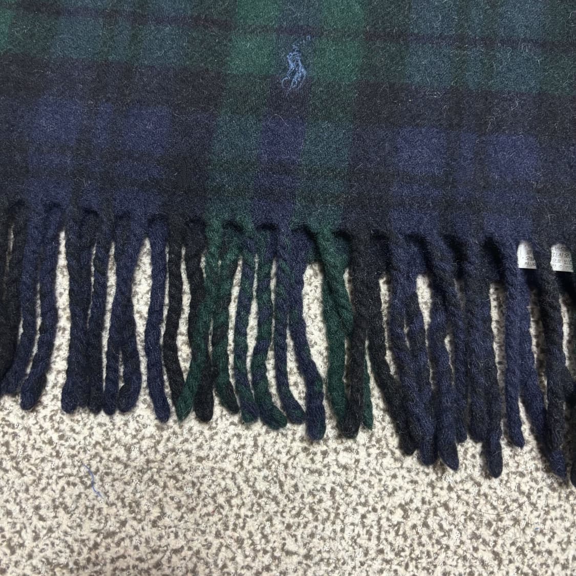 [택포,램스울100] 폴로 랄프로렌 이태리 머플러 목도리 [A] 상품이미지2