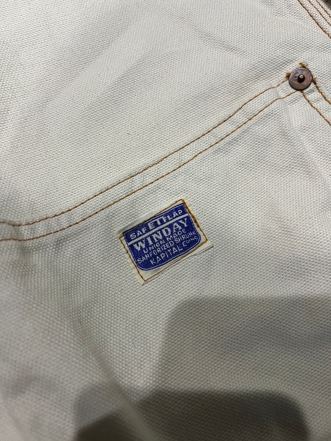 캐피탈 럼버팬츠 키나리 3사이즈 상품이미지4