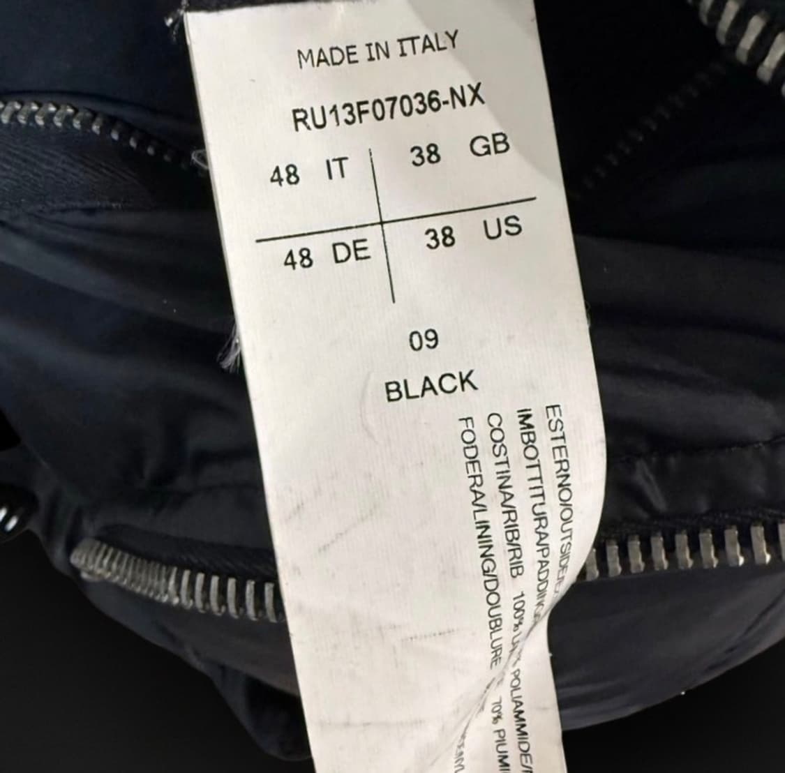 Rick Owens 18aw hooded down bomber 상품이미지4