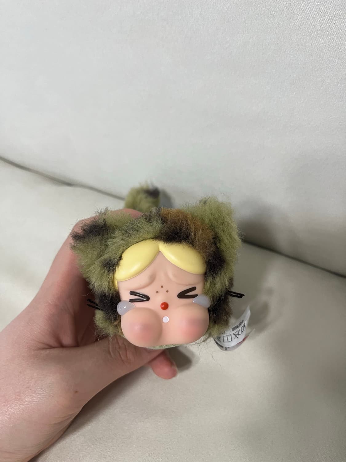 팝마트 크라이베이비 카모 냥이 키링 상품이미지1