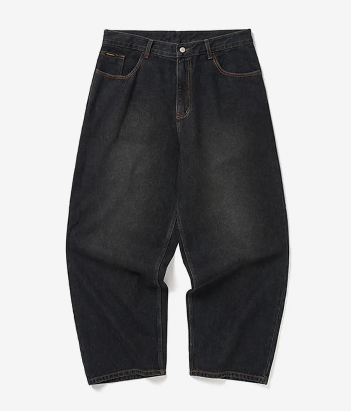 DWARF DENIM PANTS (BLACK) - S 상품이미지2