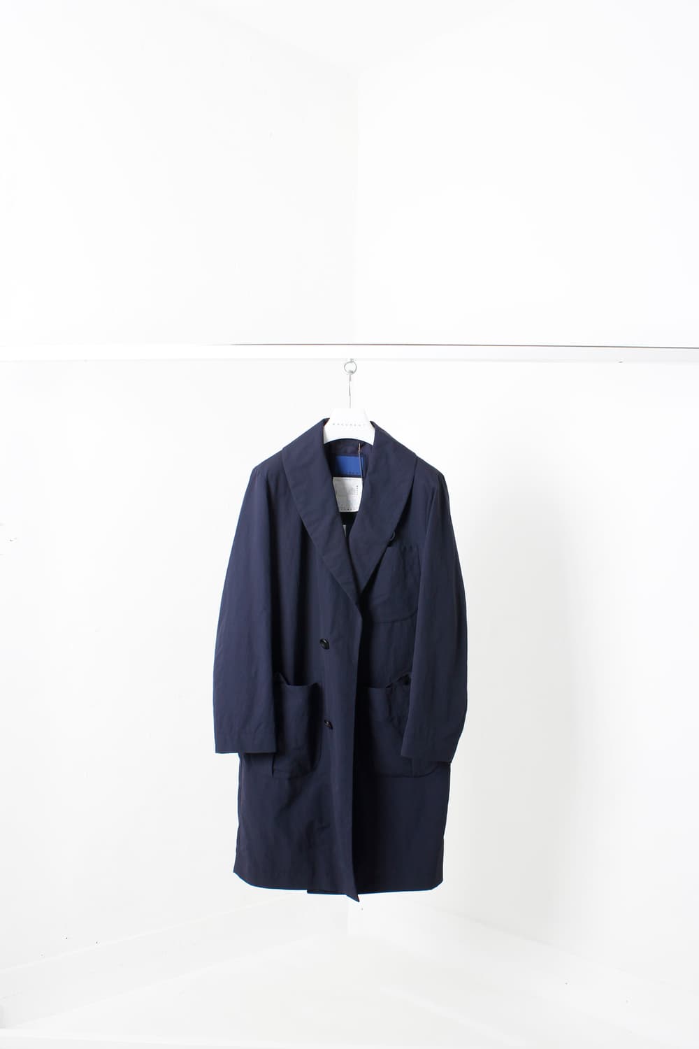 도큐먼트 나일론 네이비 로브코트(M) 상품이미지1