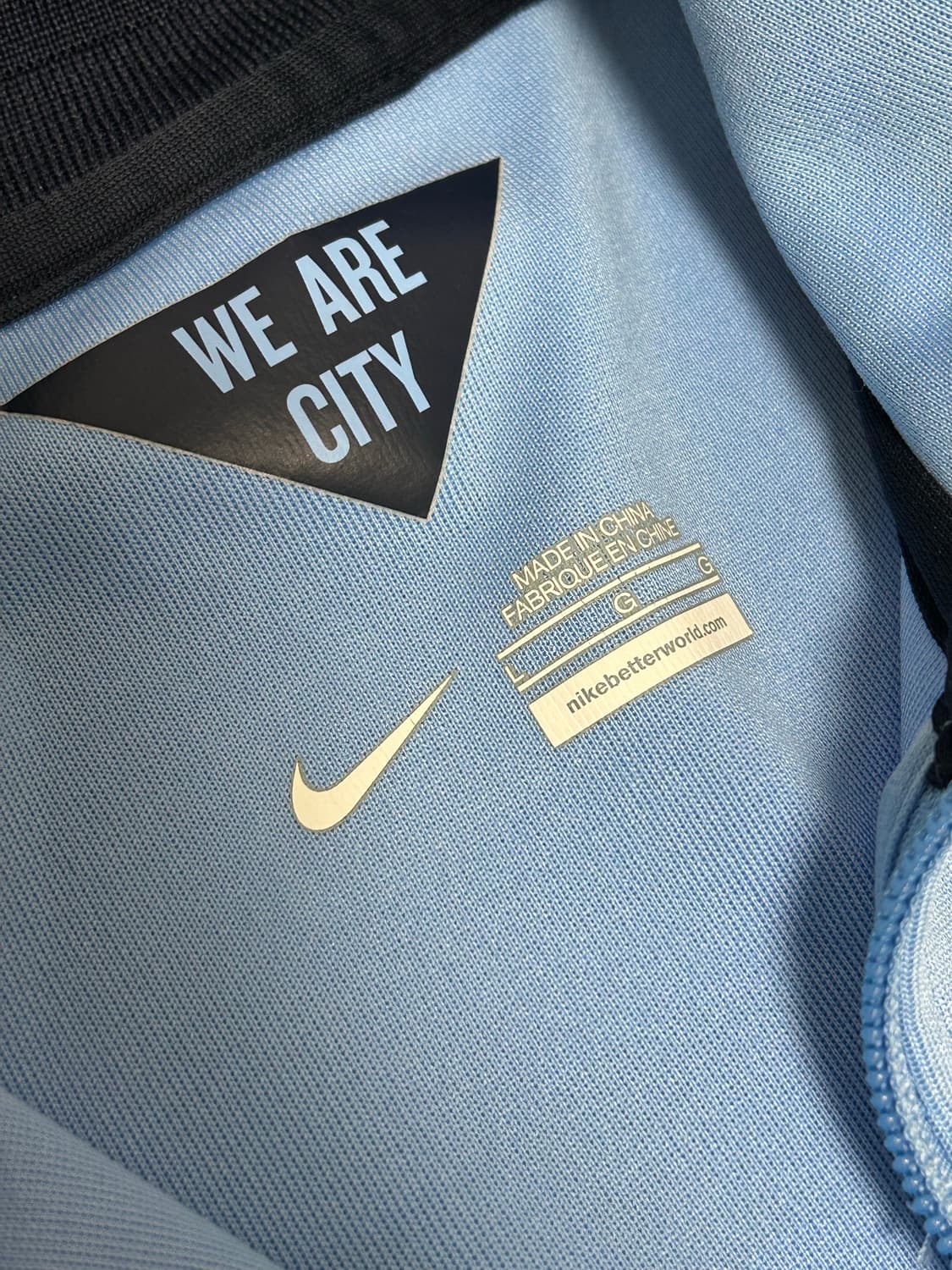 나이키 스카이블루 맨시티 MCFC 트랙탑 져지 상품이미지5