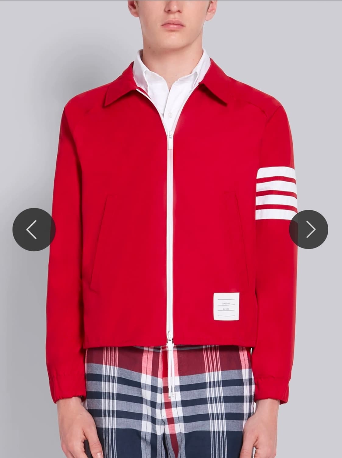 톰브라운 립스탑 윈드브레이커 점퍼(3/정품) 상품이미지1