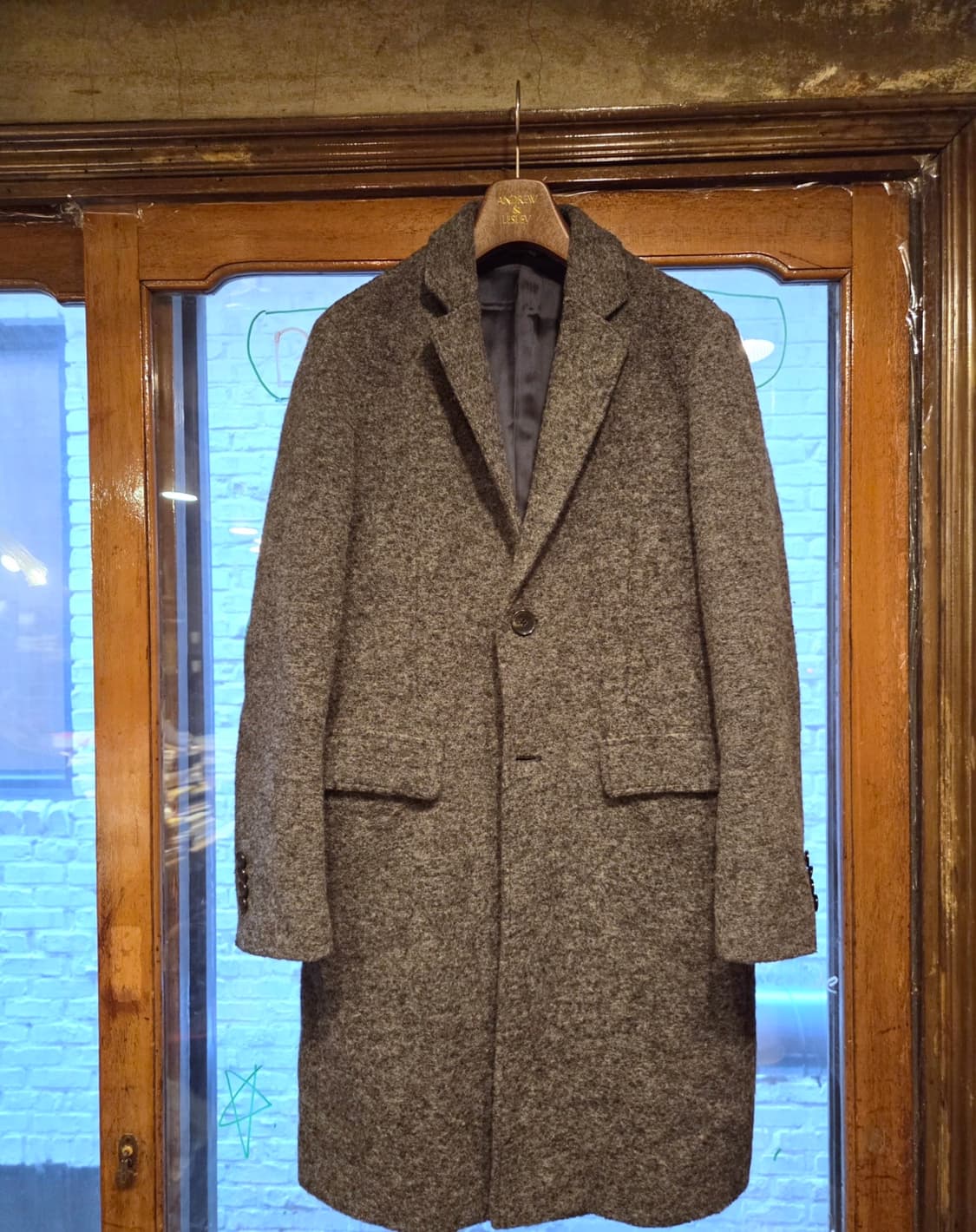 이탈리아 직수입라인 시리즈 체스터필드코트 상품이미지1