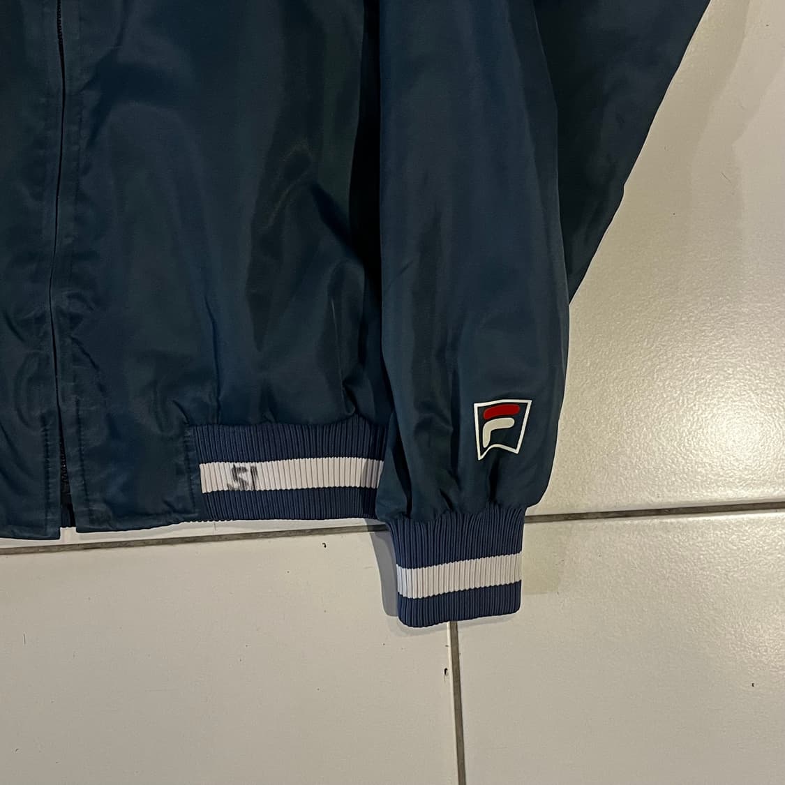 휠라 두산베어스 어센틱 유니폼 점퍼 상품이미지4