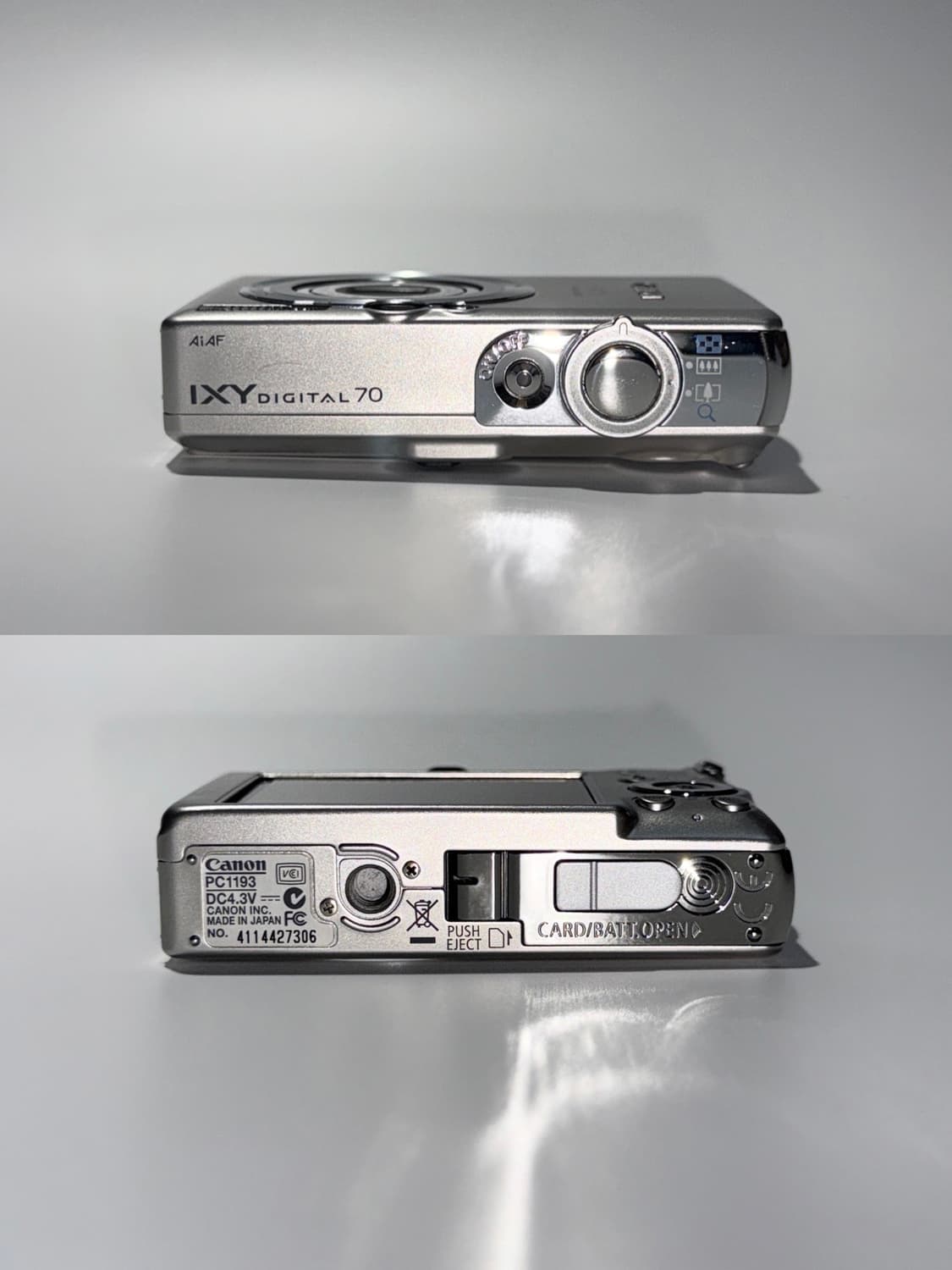 [미품풀구성!] 캐논 익시 ixy70 (익서스 ixus60) 실버 디카 상품이미지8