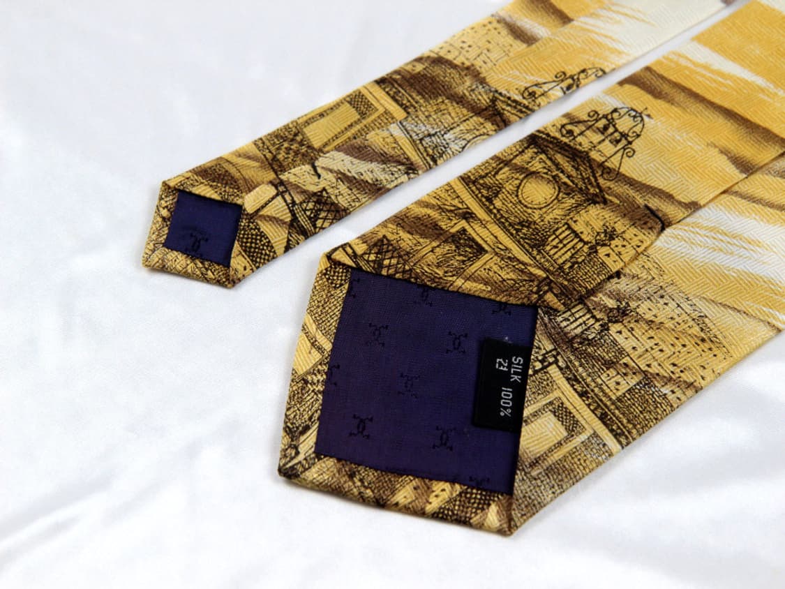 디올 9.4cm 미사용 S등급 남자 명품 넥타이 상품이미지4