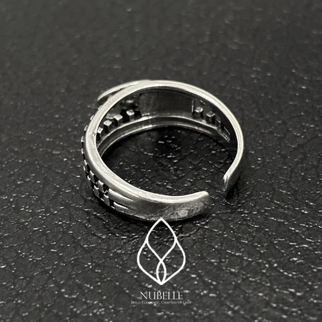 🌗 Antique zip detail ring / 925실버 지퍼 반지 상품이미지5