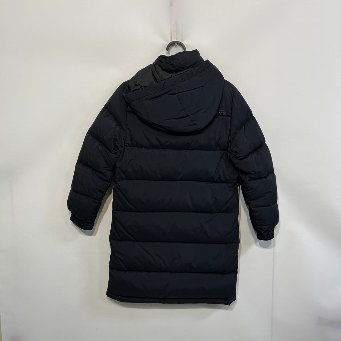 네파 키즈 구스다운 롱패딩 140 블랙 상품이미지2