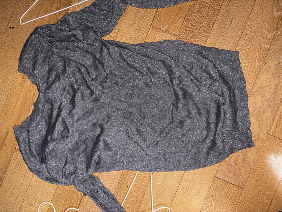 gap 갭 글리터 브이넥 슬리브 상품이미지2