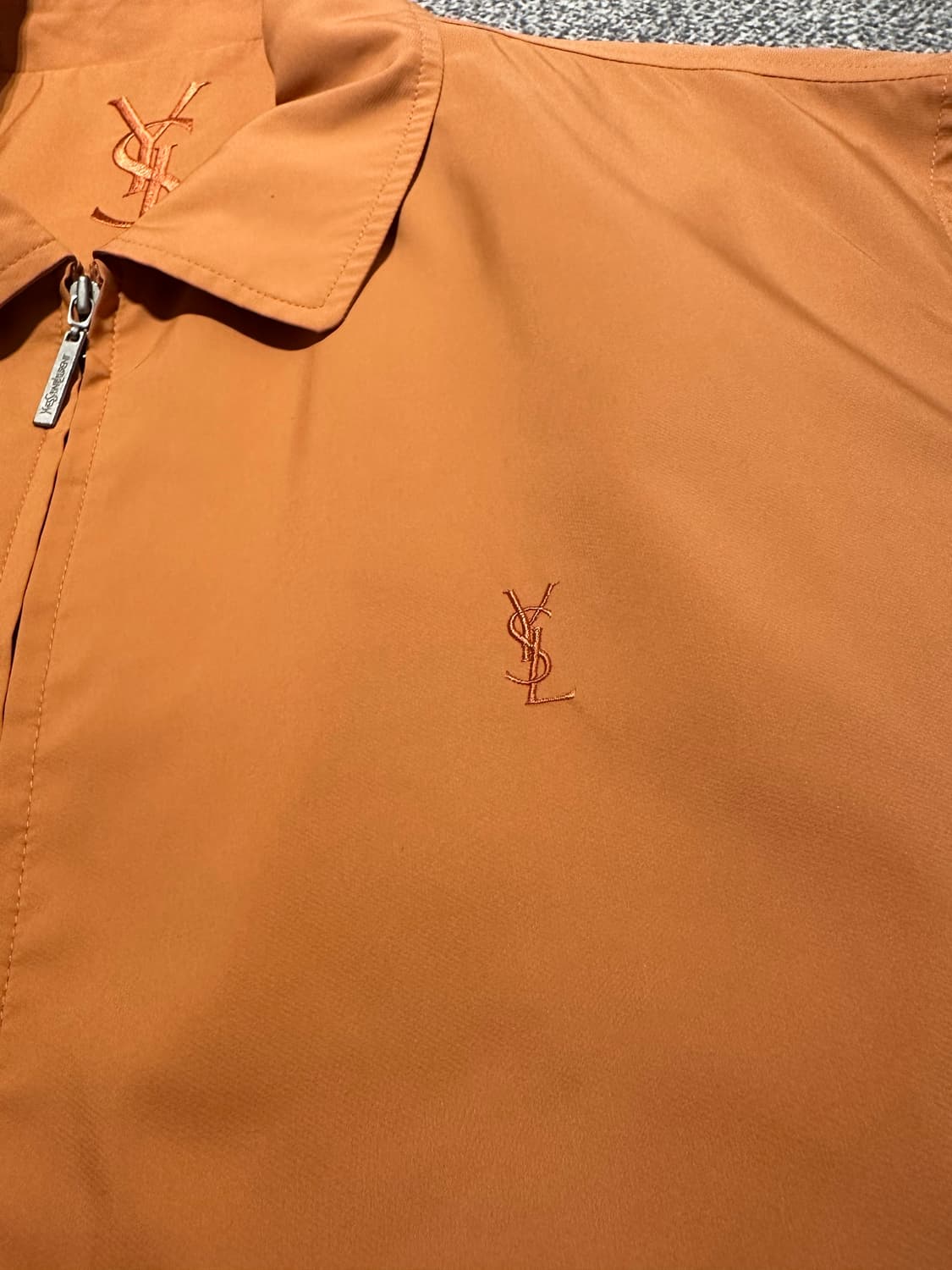 YSL 입생로랑 00s 빈티지 블루종 자켓 100 상품이미지3
