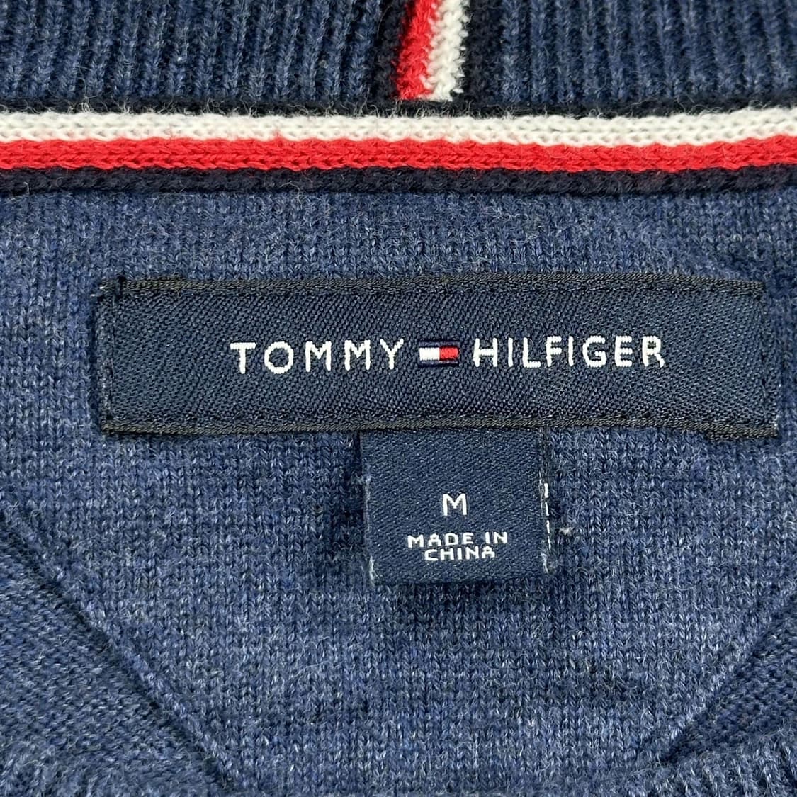 타미힐피거 플래그 다크 블루 니트 (M) 상품이미지6