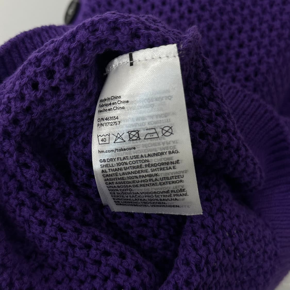 h&m 그물 니트 탑 새상품 상품이미지6