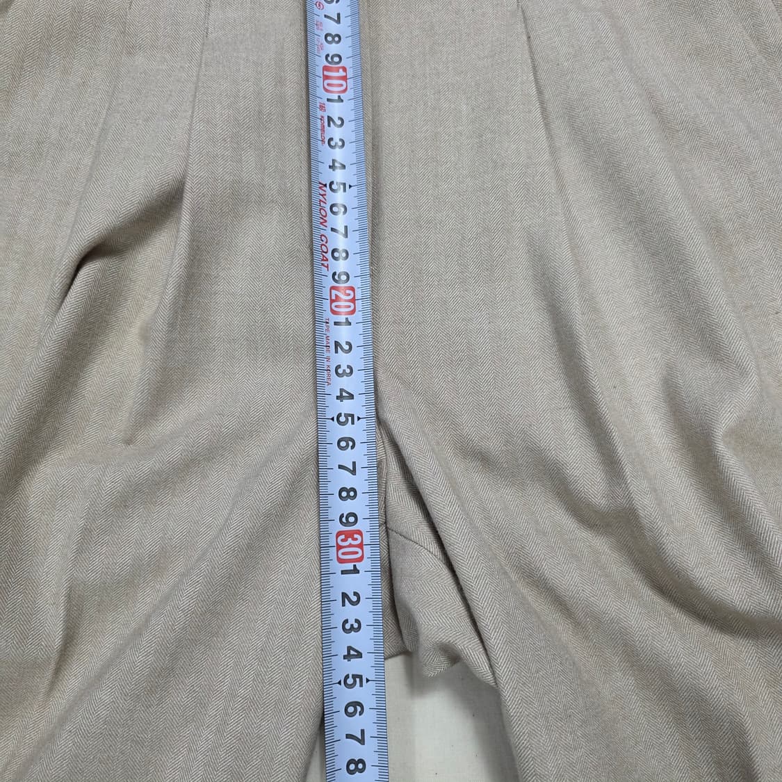 1153 JW 제이슨우 베이지 와이드 슬랙스 55 여성 정장 팬츠 상품이미지6