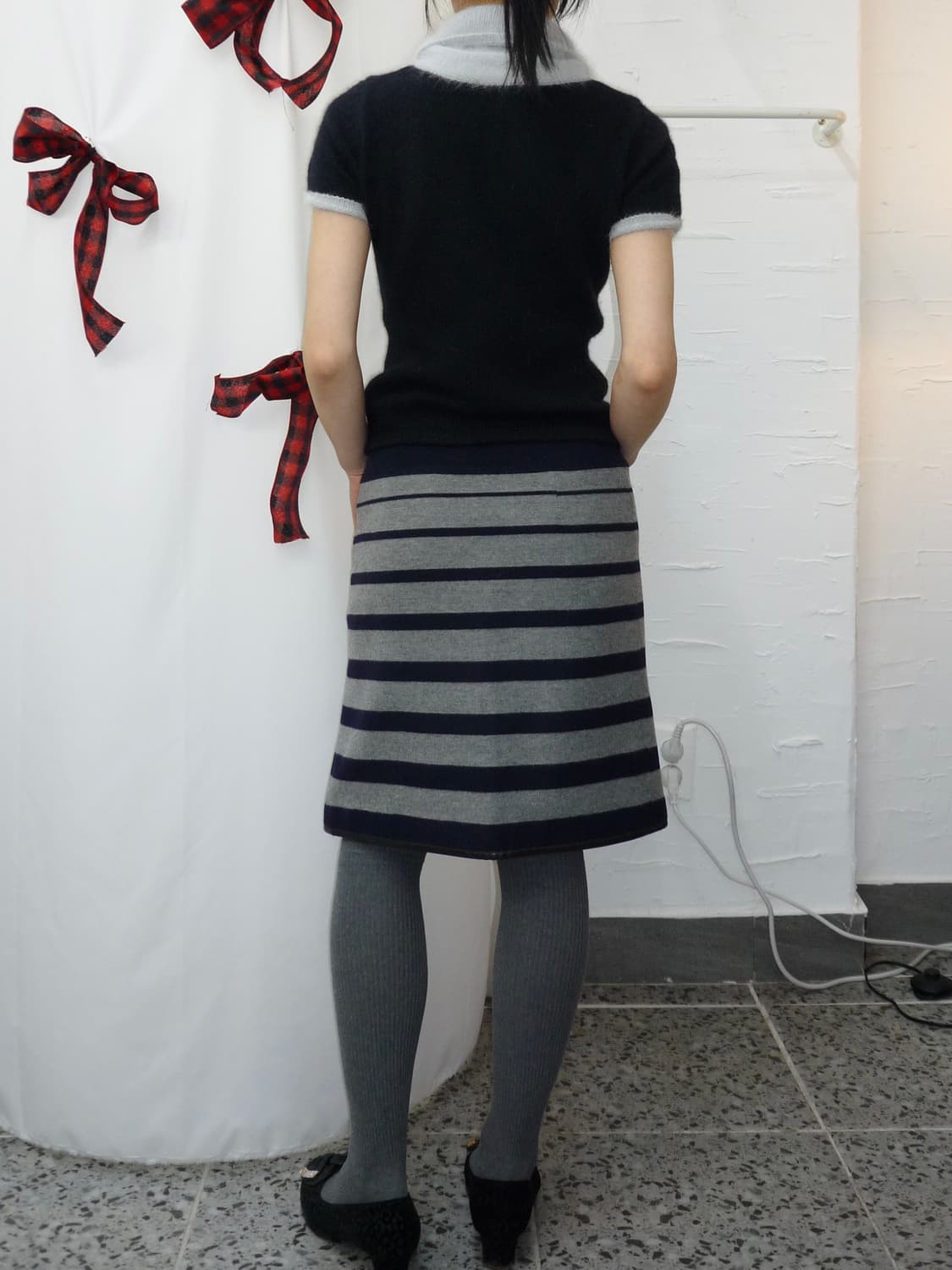 snow polar knit top 상품이미지3