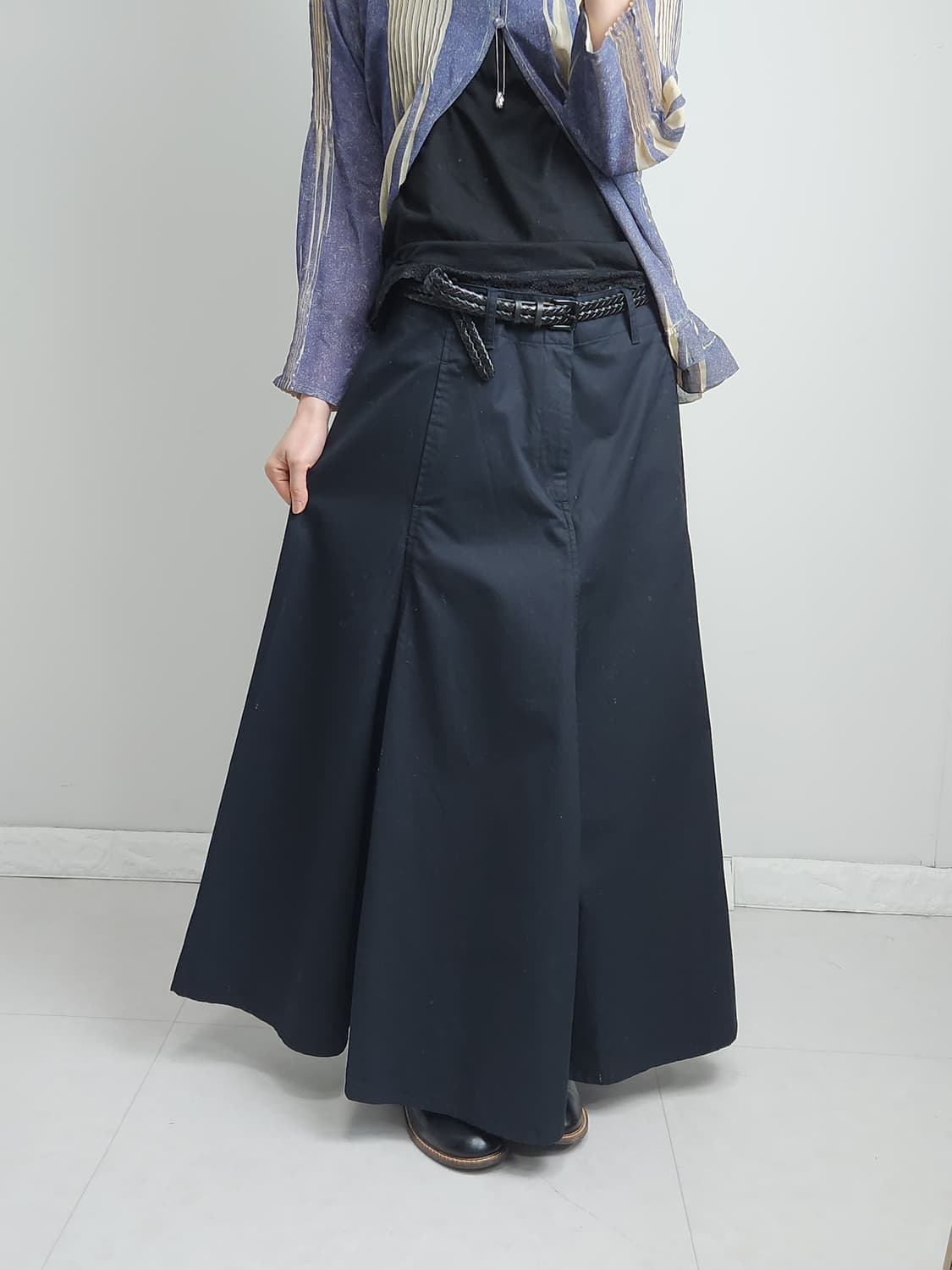 (UNIQLO U)플리츠 롱 스커트 상품이미지4