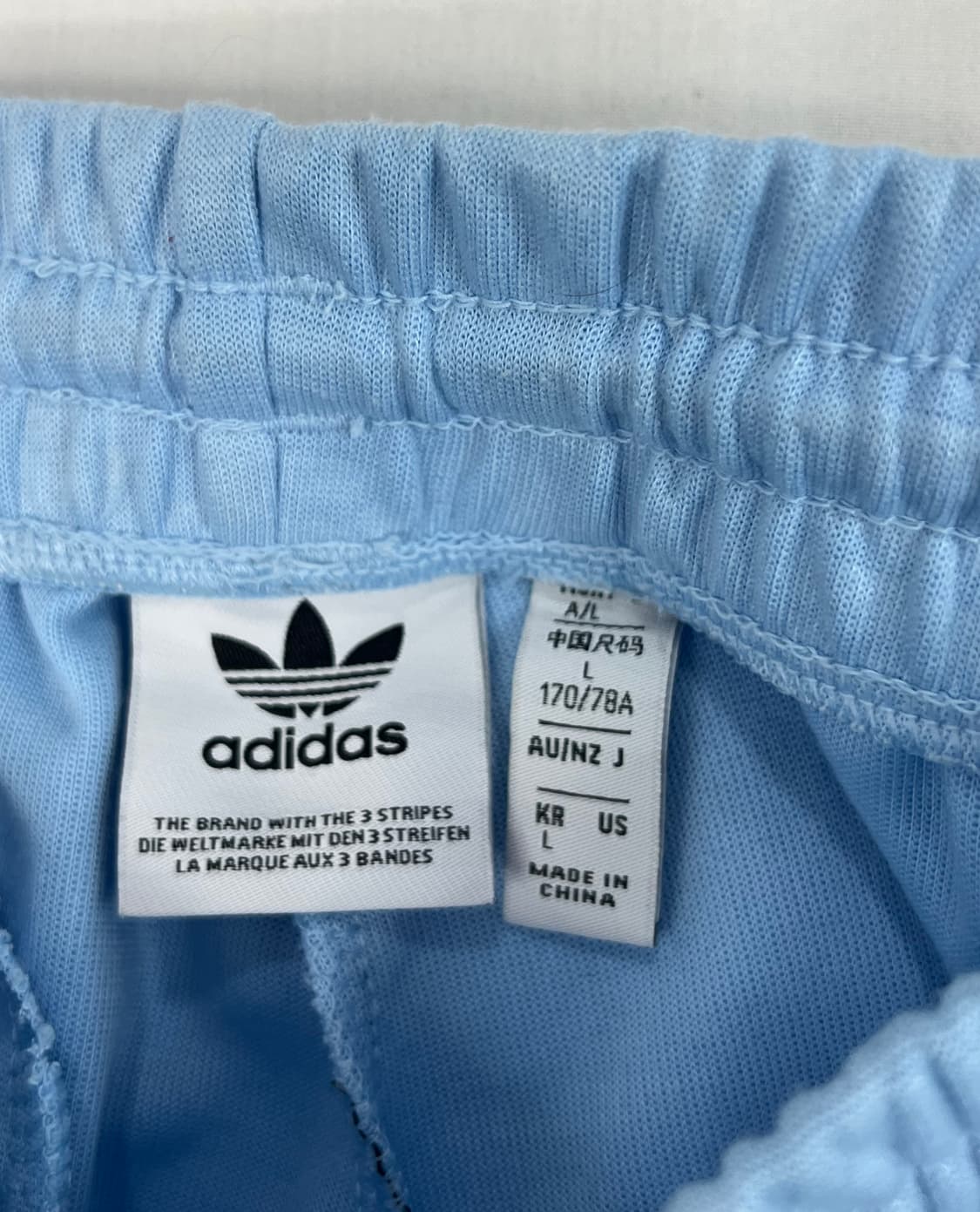 아디다스 레어 하늘색 트랙 팬츠 상품이미지7