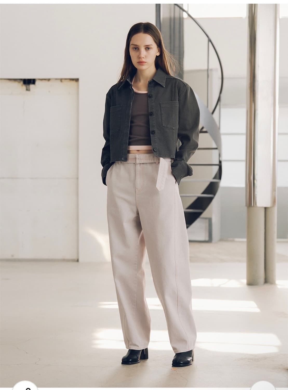 크롭 자켓 / 새상품 / 더 새터데이 이브닝 포스트 상품이미지2