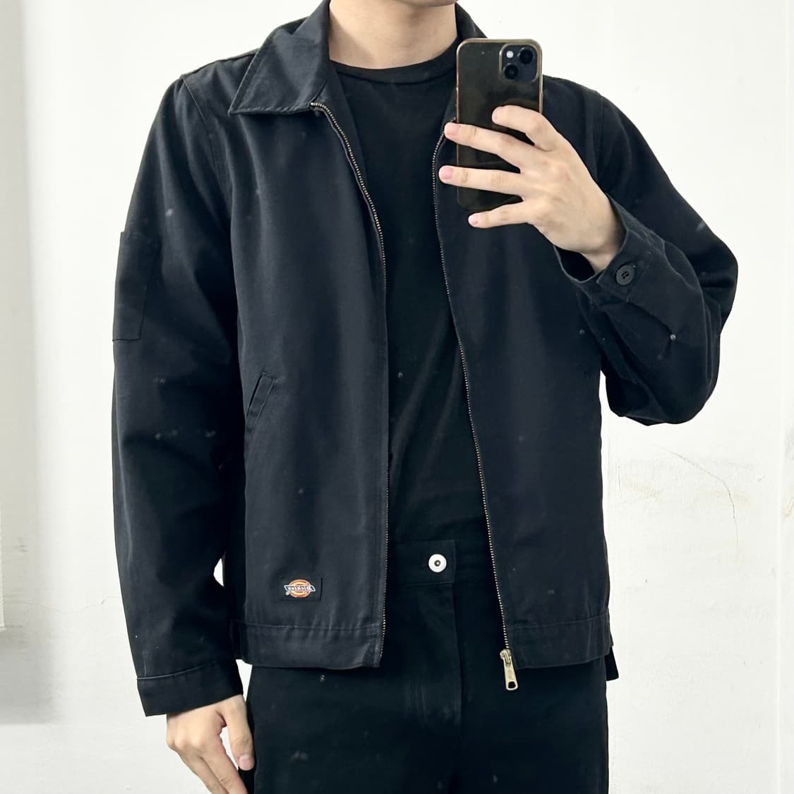 디키즈 아이젠하워 자켓 블랙 상품이미지3