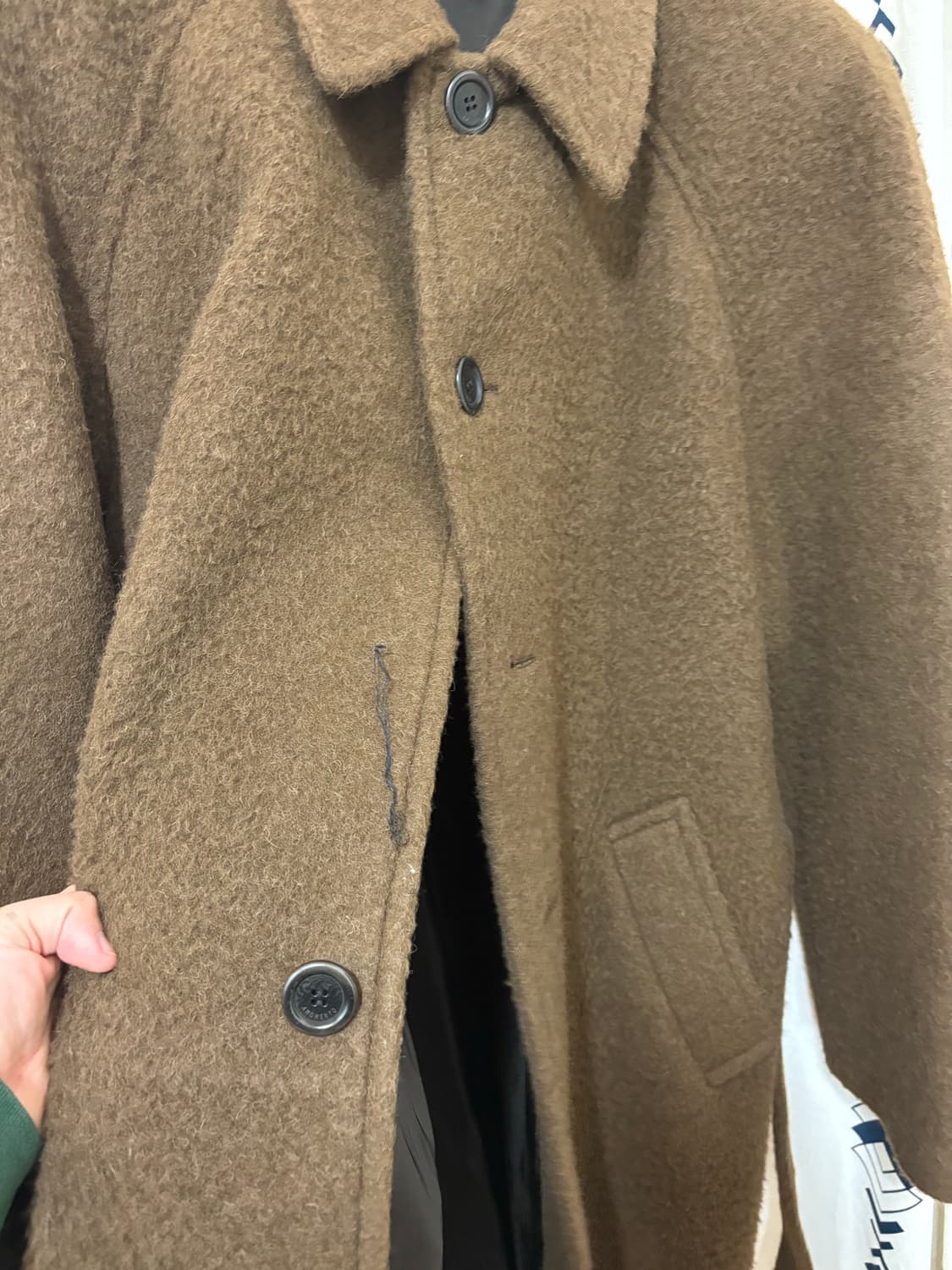 아모멘토 Mens Raglan Coat 상품이미지7