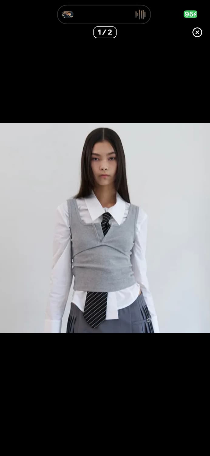 lcdc 나시 그레이 M 상품이미지1