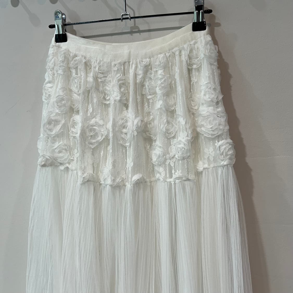 화이트 페어리 플로럴 스커트 상품이미지4