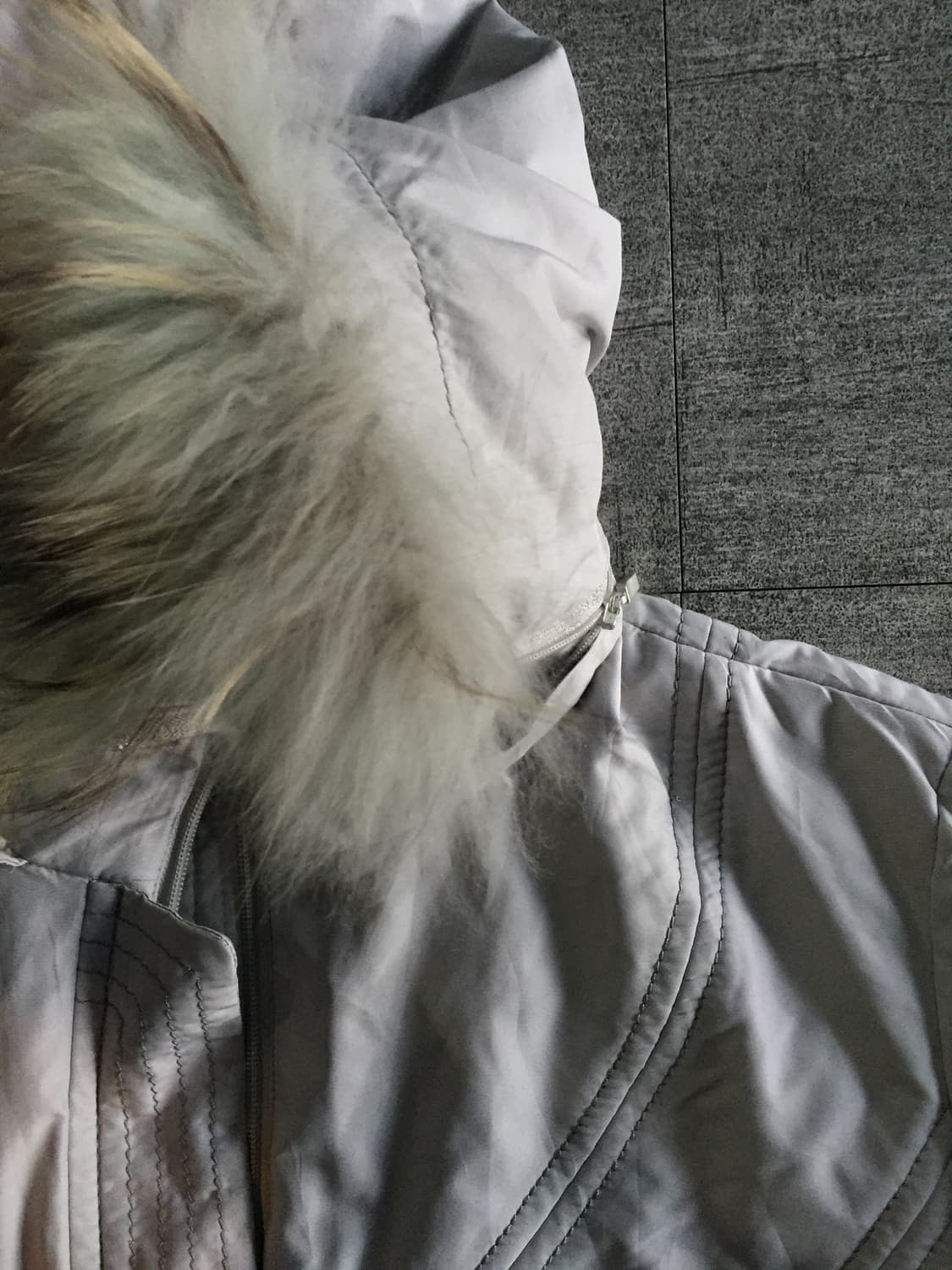 일본 Noage 핀터깔y2k긱시크 대대장 울프죠패딩자켓 상품이미지2