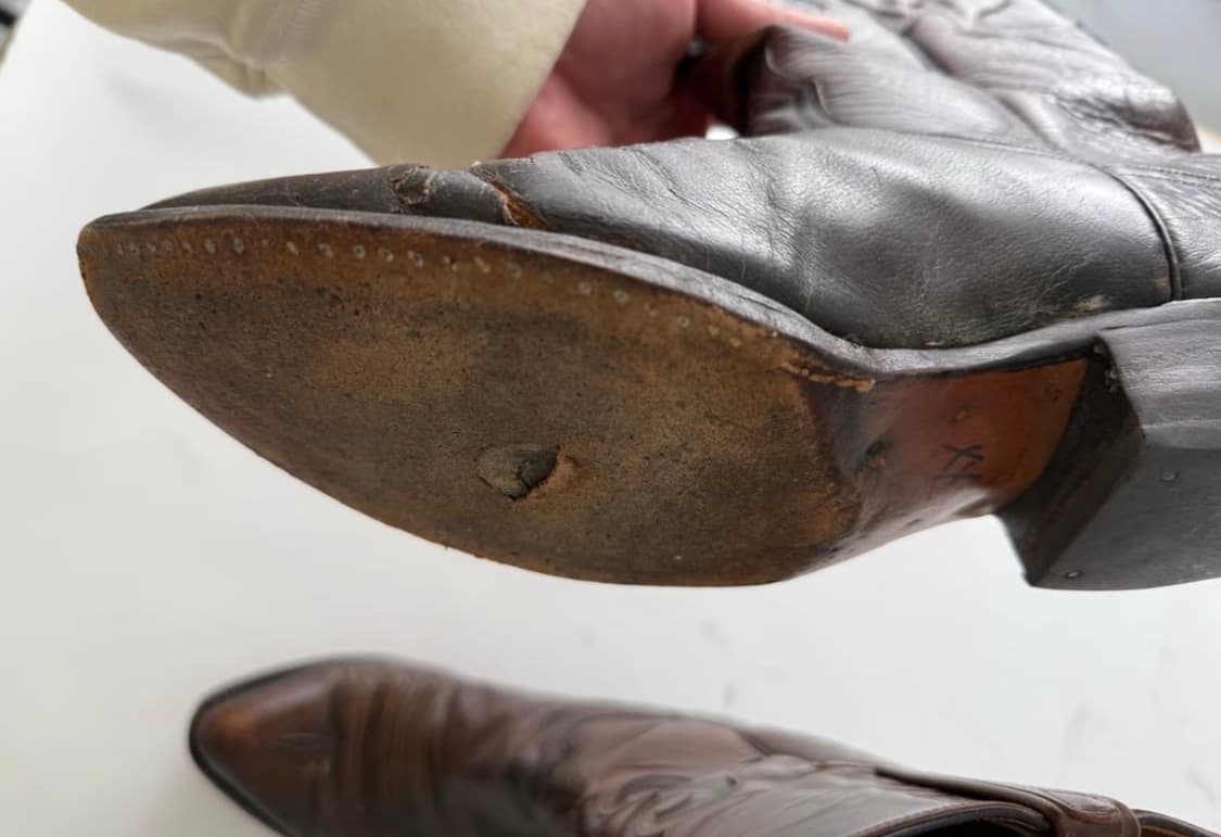 루케이시 Lucchese 웨스턴 부츠 9D black cherry 상품이미지4