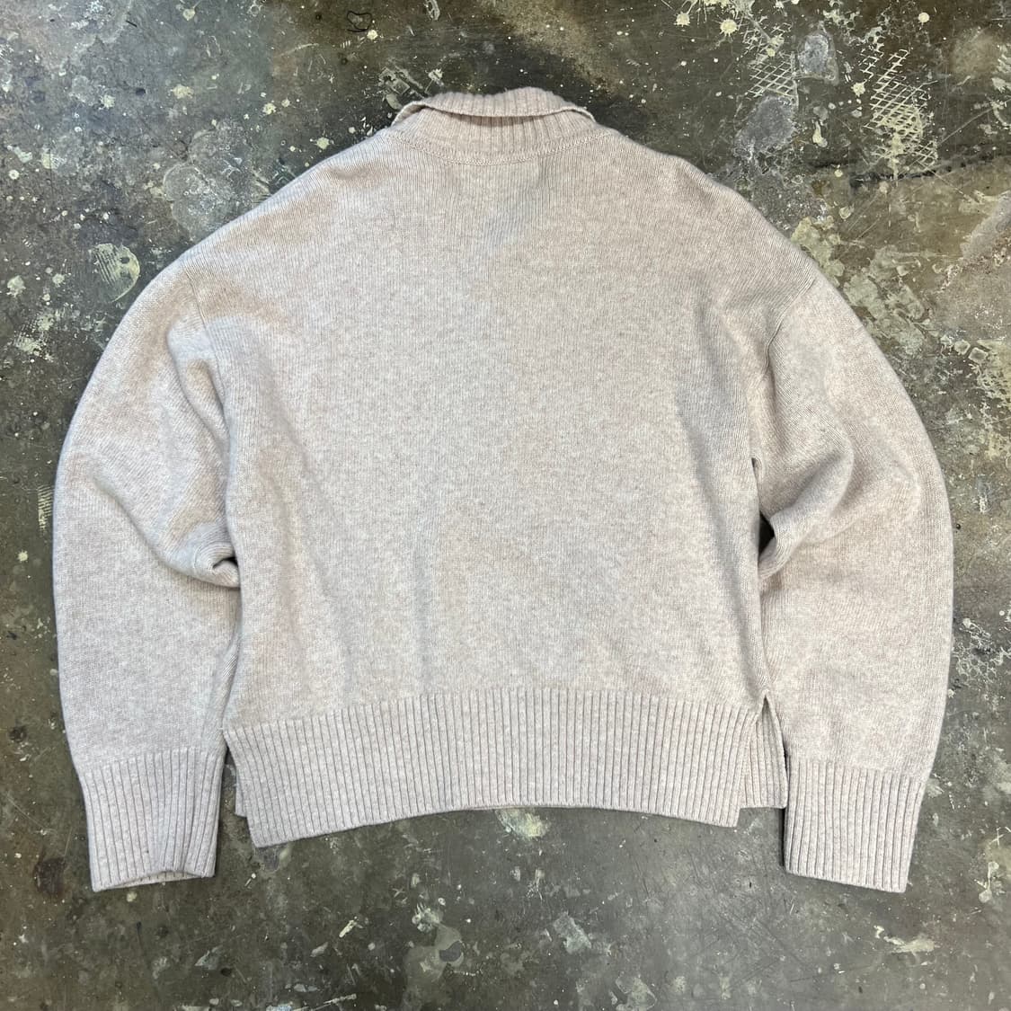 M) 세터 아를 램스울 니트 스웨터 상품이미지8