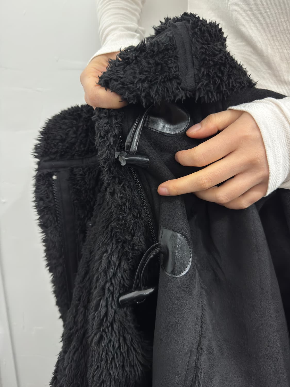 theoria duffle fur coat 상품이미지7