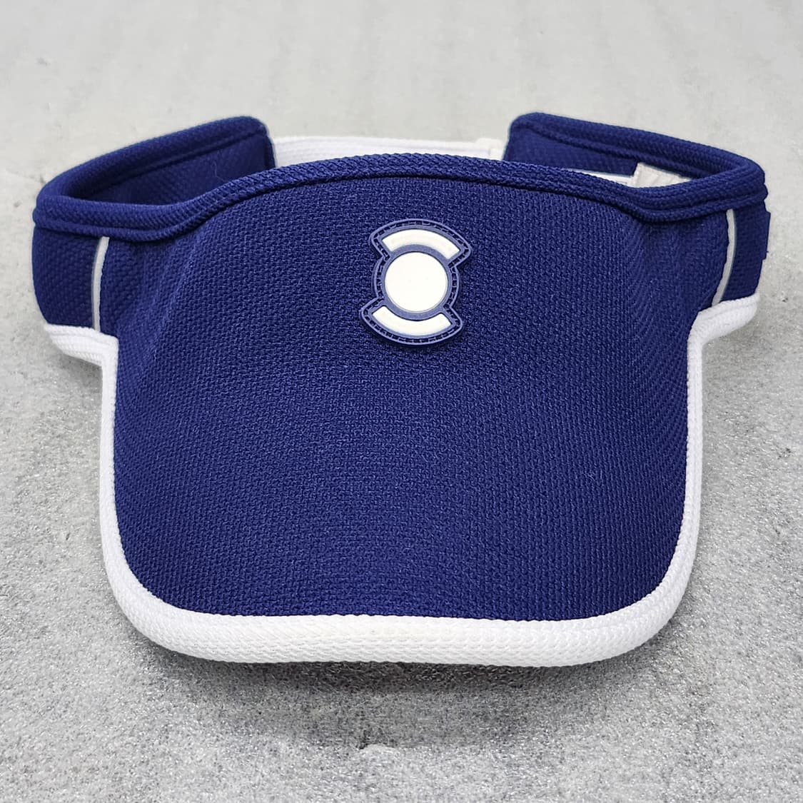 미착용 신품 와이드앵글 골프 썬캡 네이비 상품이미지2