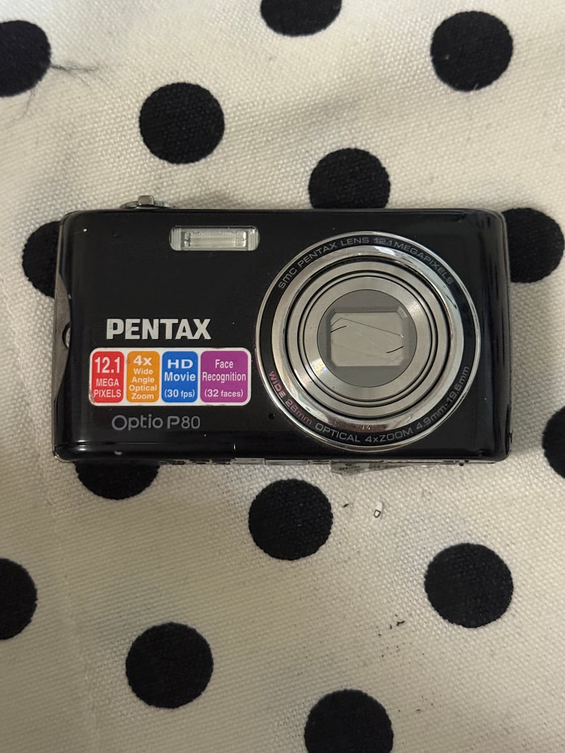 펜탁스 옵티오 P80 빈티지 디카 디지털 카메라 상품이미지1