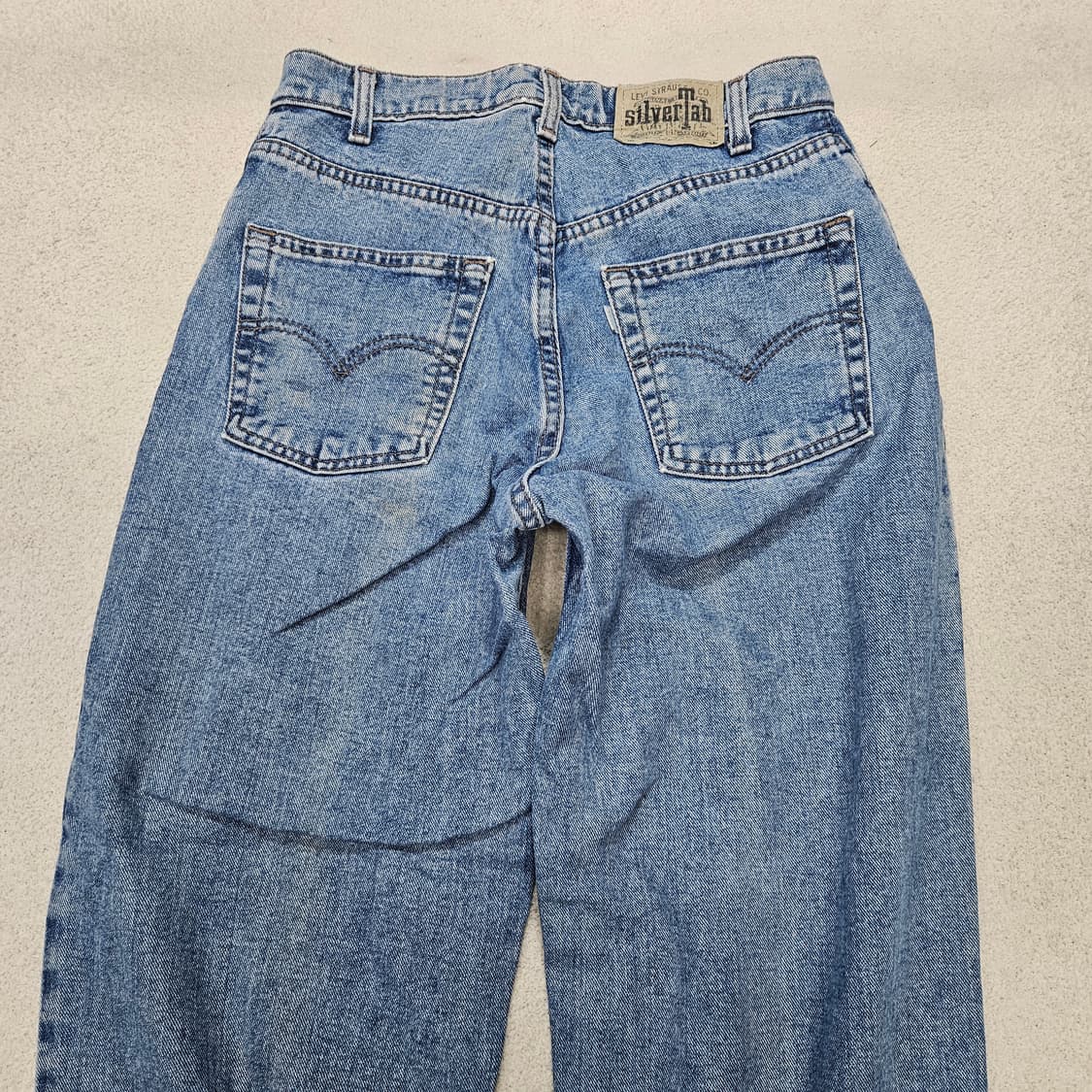 90s 리바이스 실버탭 데님 팬츠 30/32 made in usa 상품이미지5