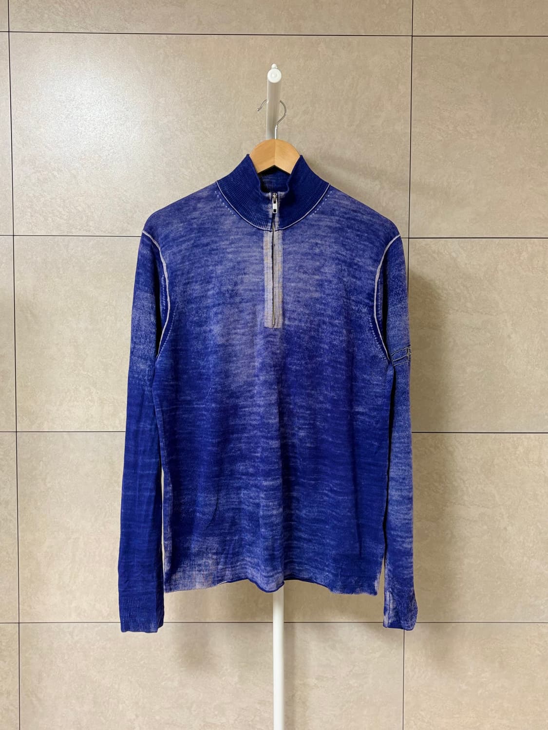 스톤아일랜드 니트 반집업 상품이미지1