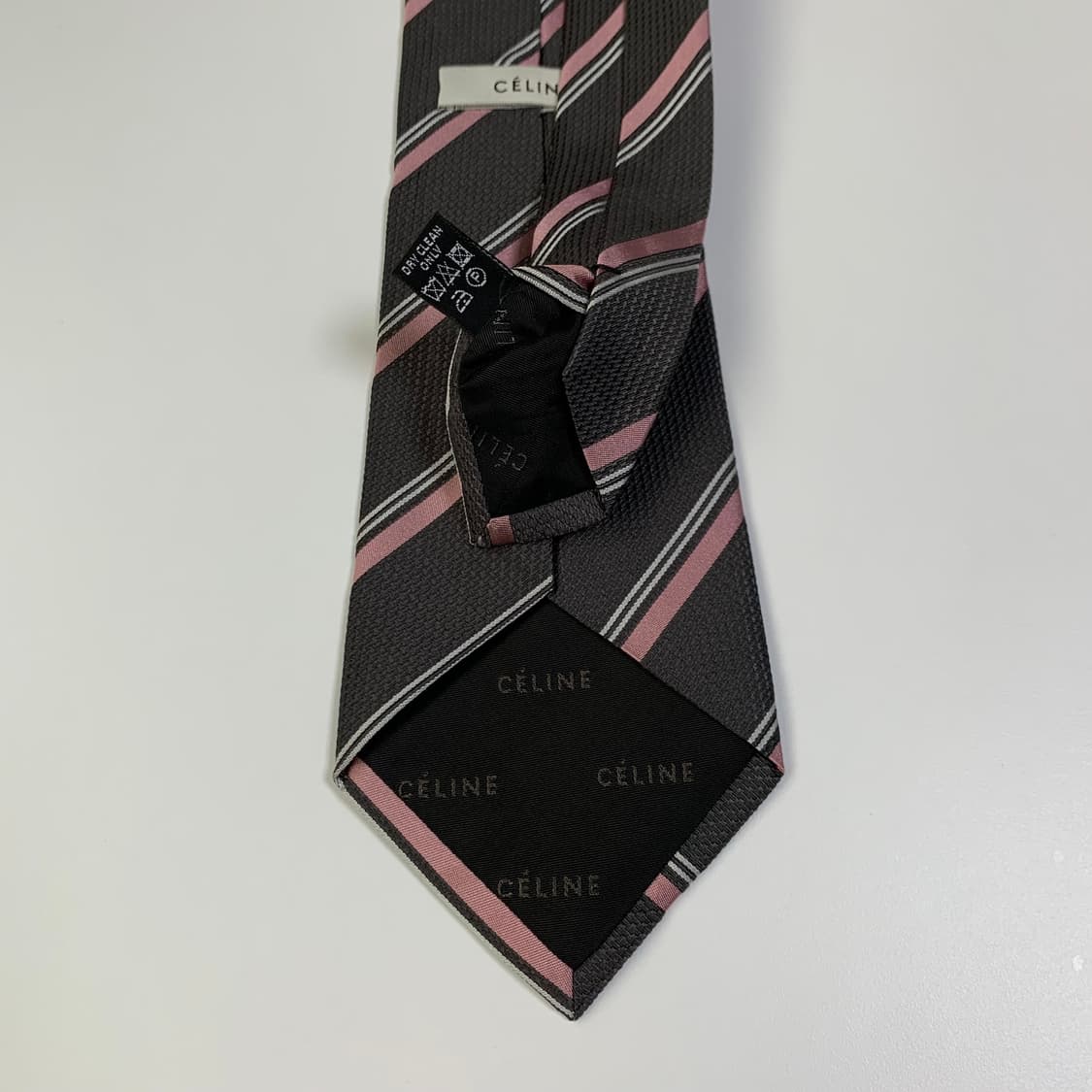 셀린느(CELINE) 신형 스트라이프 넥타이 명품 A+등급 8.7cm 상품이미지6