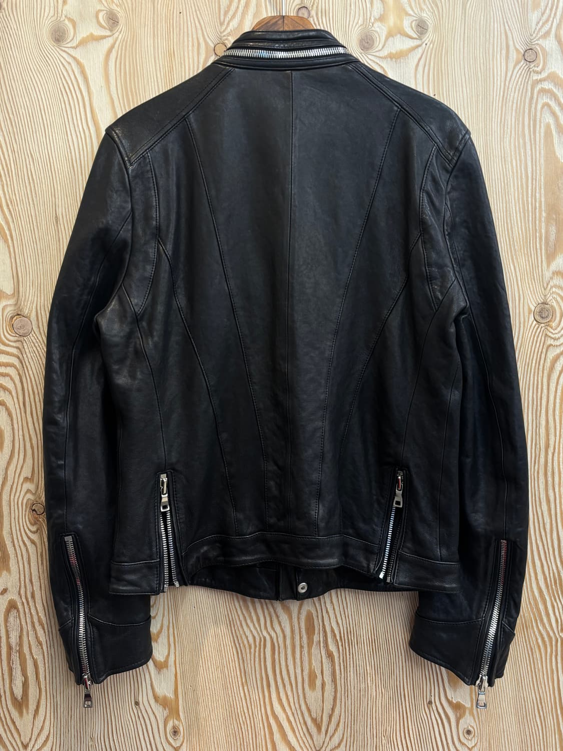 SLCZ 셀렉티즘 레더 라이더 자켓 상품이미지3