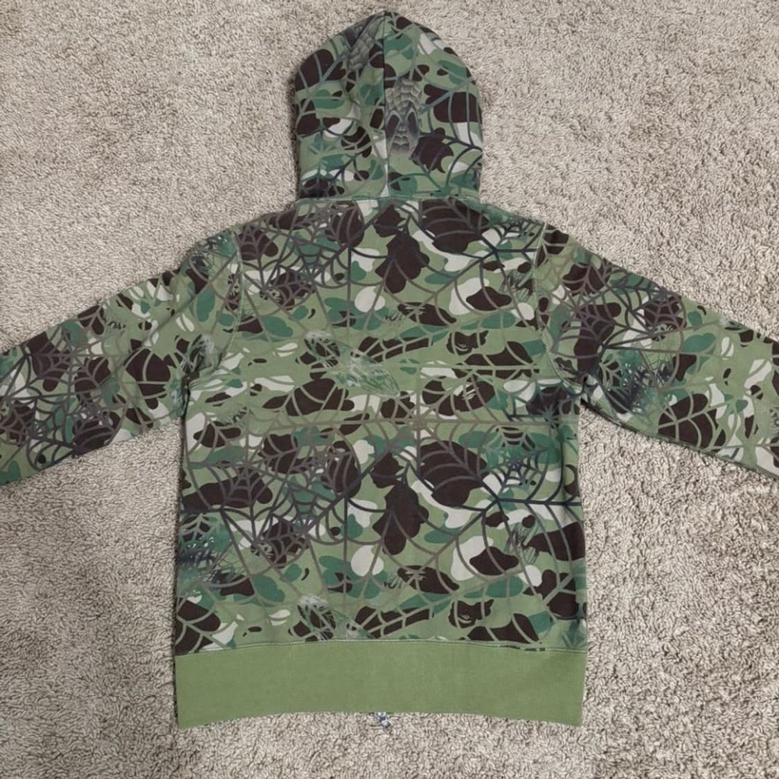 베이프 스파이더맨 후드집업 상품이미지2